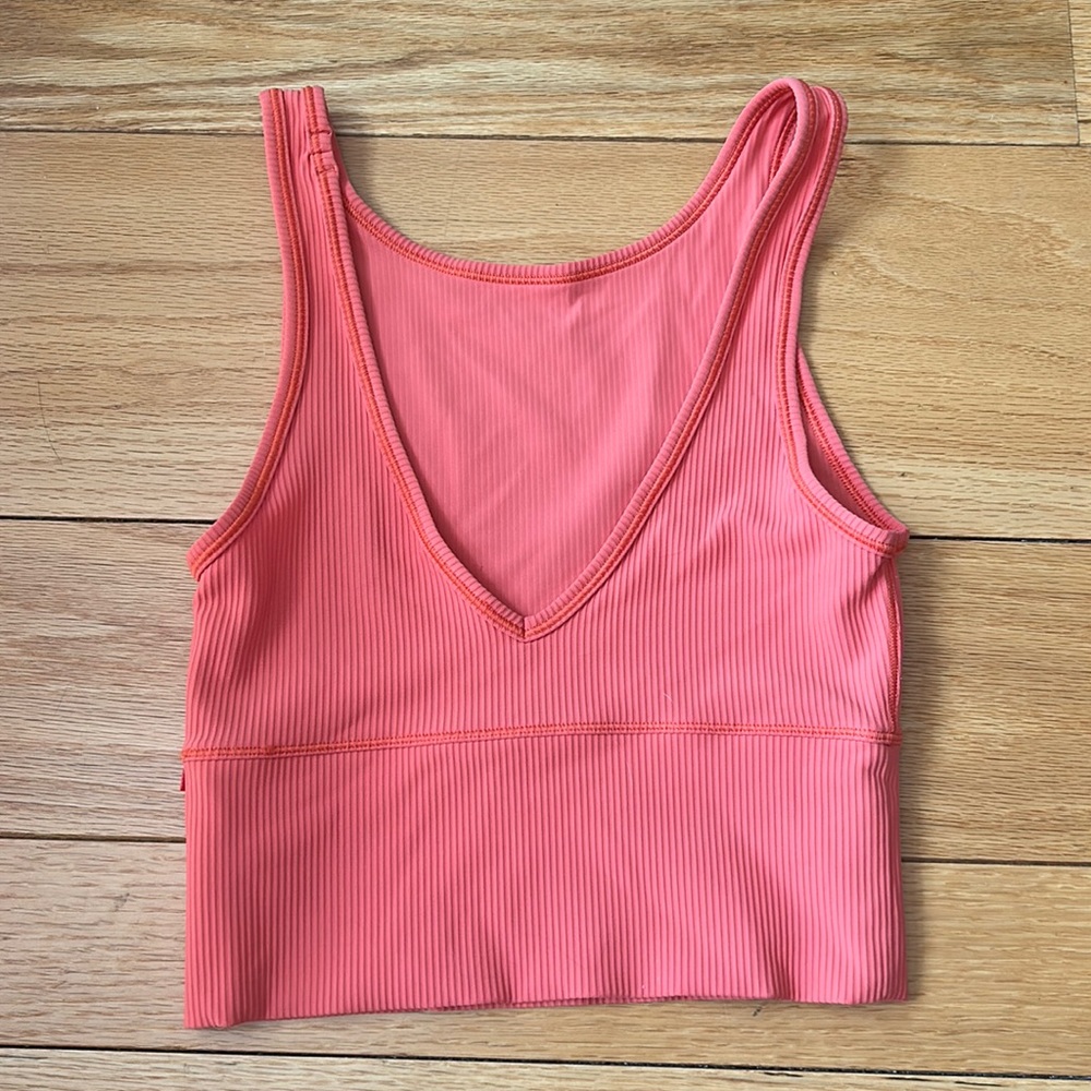 Lululemon Power Pivot Ribbed tank top